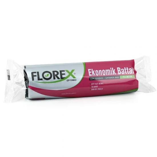 Florex Battal Çöp Torbası 72x95 cm 300gr