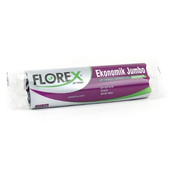  Florex Jumbo Çöp Torbası 80X110 cm 350gr