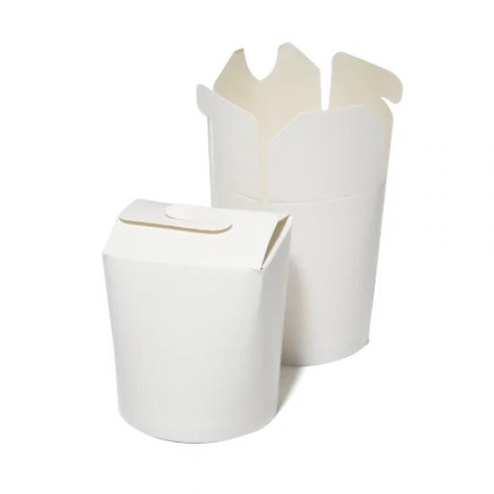 16 Oz Beyaz Karton Noodle Kutusu -Dönerbox