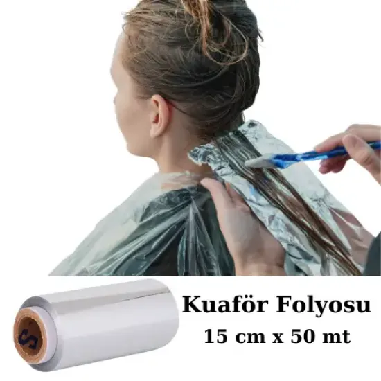 Alüminyum Kuaför Folyosu 15 cm x 50 mt 