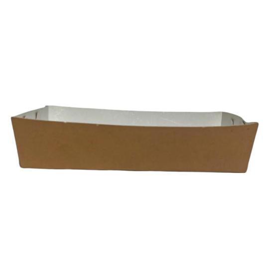 Kumpir Kutusu Büyük Kraft Tabak 16,5x8