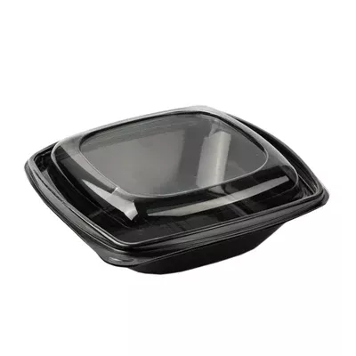  Plastik Kare Salata Kasesi Set 750 cc