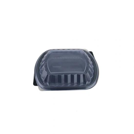 Özge Plastik 4 Bölmeli Sıcak Yemek Kabı Set - Mikrodalga Gıda Kapları