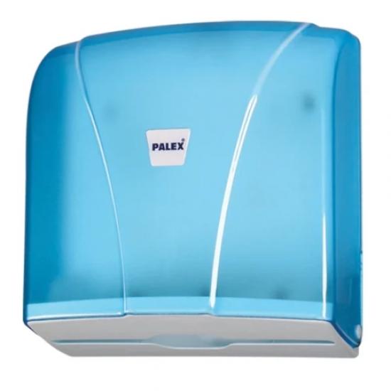 Palex Z Katlı Kağıt Havlu Dispenseri Şeffaf Mavi