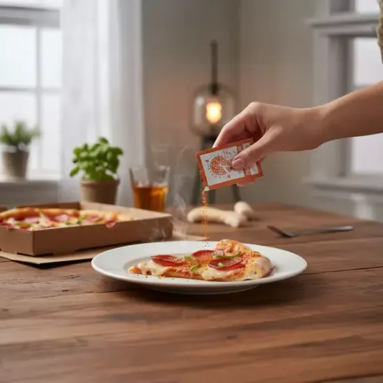 Stick Pizza Baharatı 5x5 cm 1000 Adet