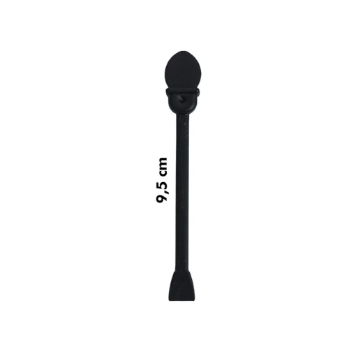 Tıkaçlı Karıştırıcı Küçük 9,5 cm Siyah