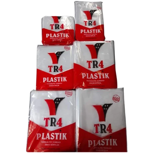 Naylon Bakkaliye Torbası 15x30 cm (Yarımlık) 1 Kg