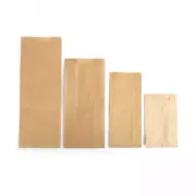 Çizgili Şamua Kraft Kese Kağıdı